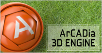 Zaawansowany silnik graficzny dla podgldu 3D w ArCADia BIM, zobacz rnice.