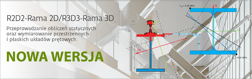 Rama 3D i Rama 2D dostpna w wersji 15.