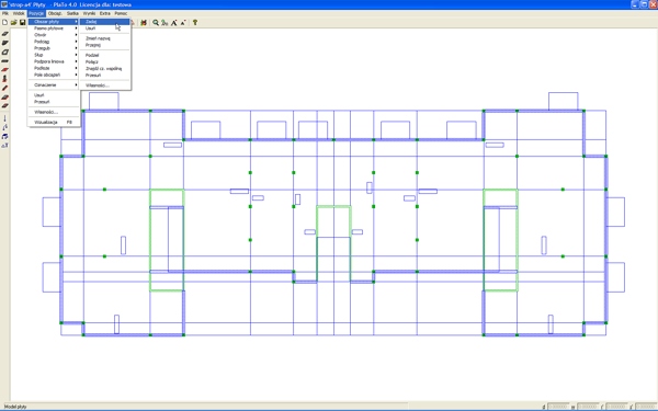 Konstrukcje elbetowe: pyta stropowa w PlaTo 4.0