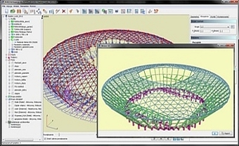 Program Rama 3D - obliczenia i projektowanie konstrukcji stalowych, elbetowych drewnianych