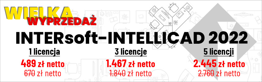 Sprawd ofert na oprogramowanie INTErsoft-INTELLICAD 2022.