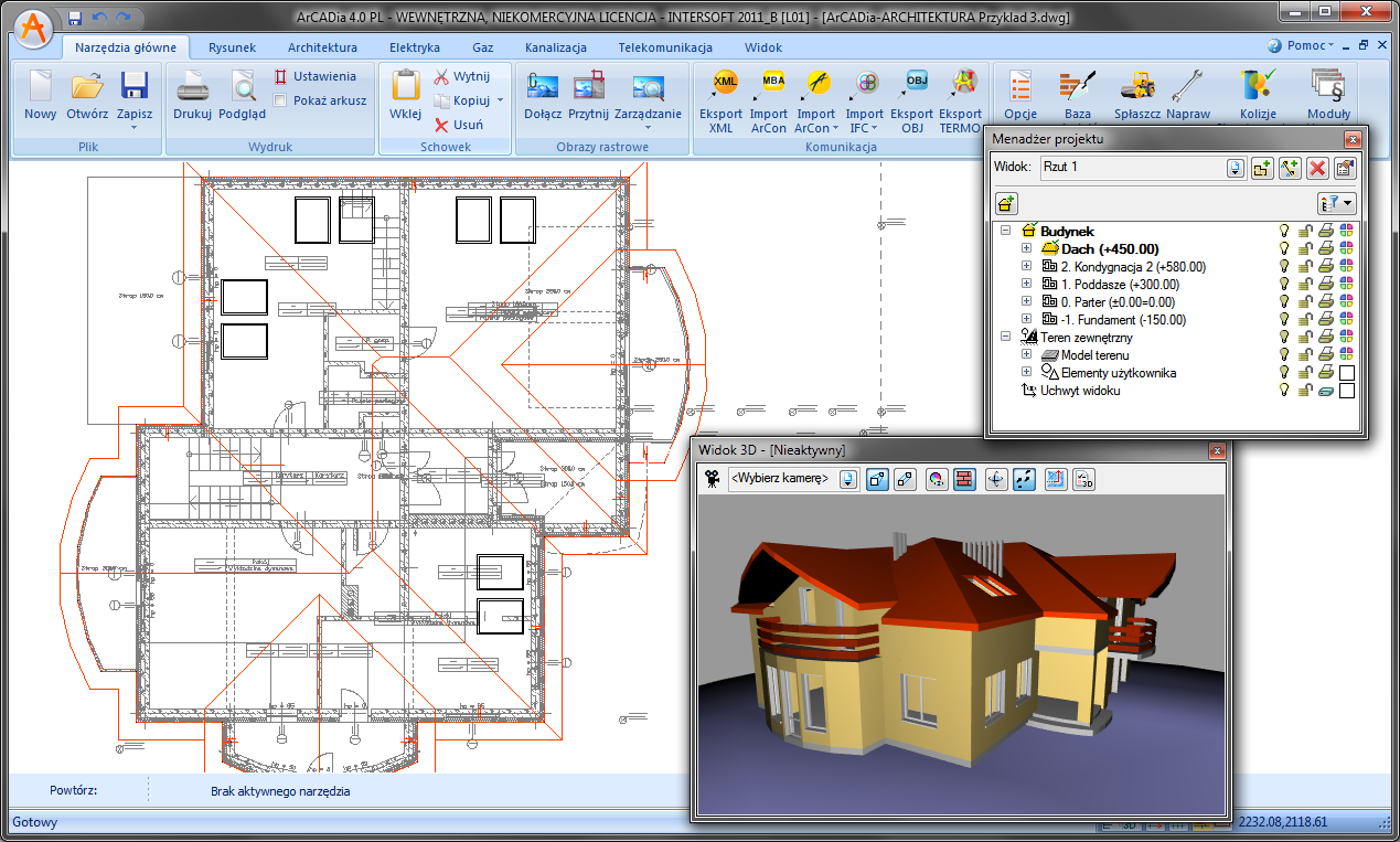 ArCADiaSTART to programy CAD zgodne z ideą BIM