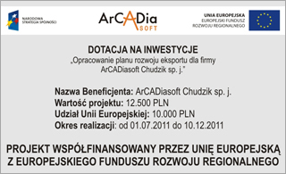 Dofinansowanie dla ArCAdiasoft