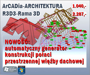 Generator wiby dachowej