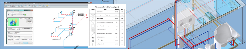 ArCADia to rwnie programy do projektowania sieci wodno - kanalizacyjnych.