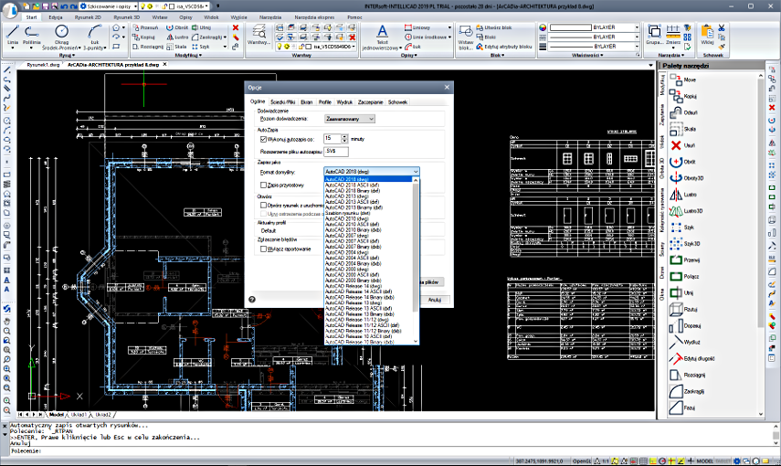 Program INTERsoft-INTELLICAD