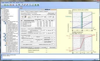 Konstruktor - Przenikanie ciepa program do oblicze przenikania ciepa w przegrodach budowlanych