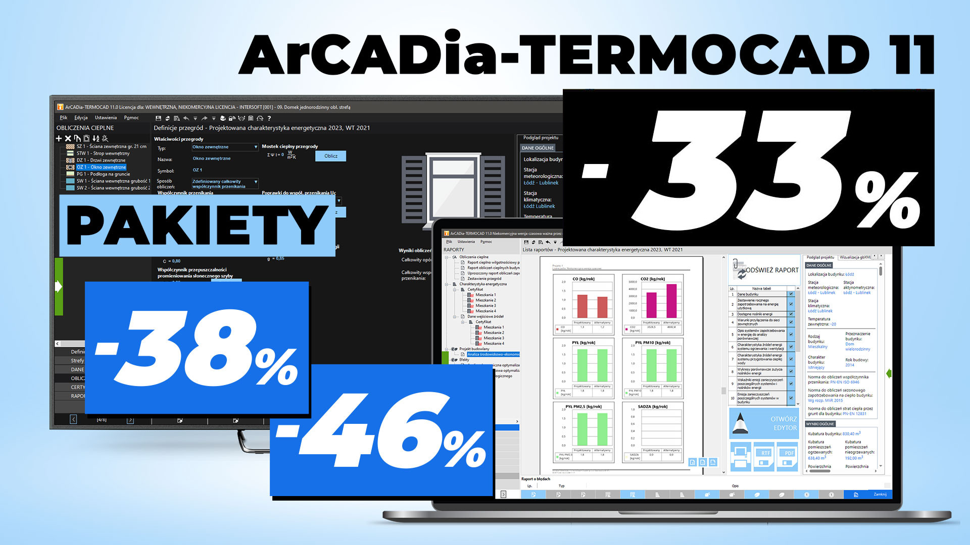 Sprawd ofert na oprogramowanie ArCADia-TERMOCAD 10.