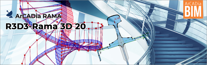 ArCADia-RAMA 20 - wymiana danych z ArCADia BIM, ulepszony widok modelu konstrukcji.