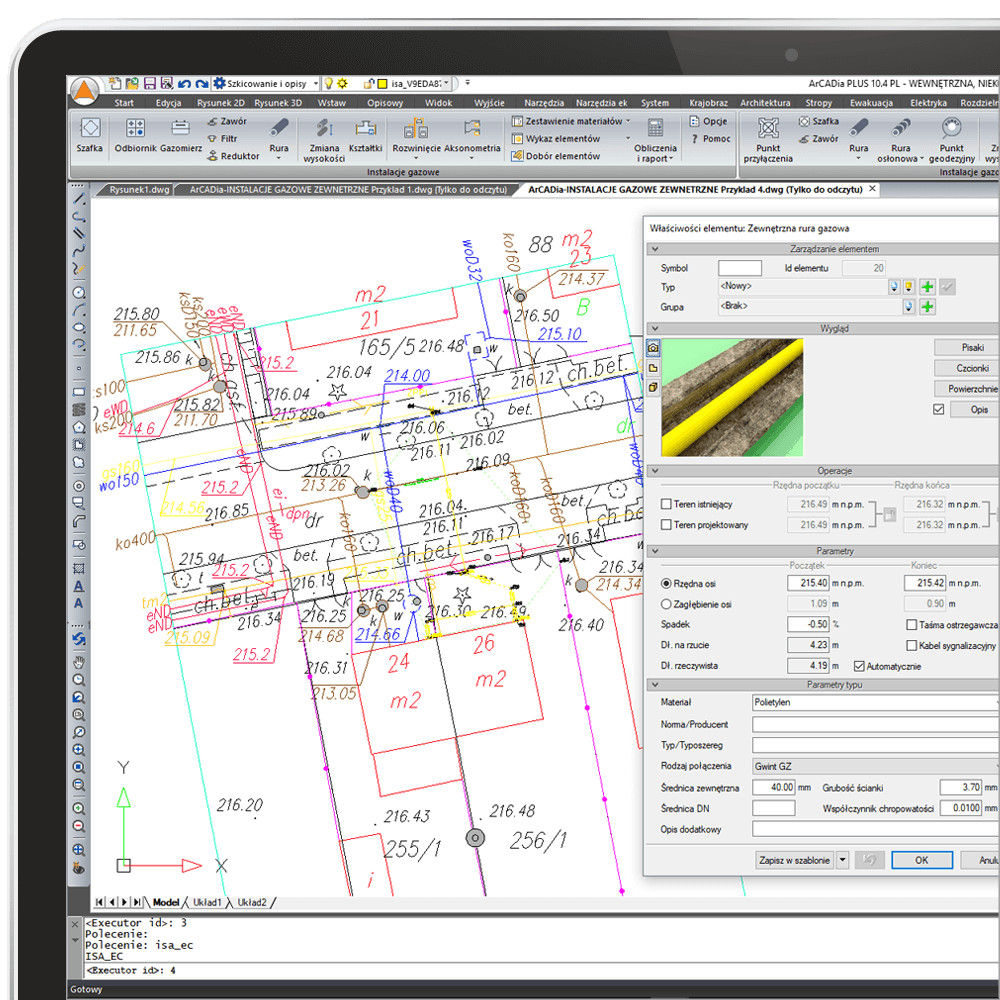 ArCADia-INSTALACJE GAZOWE ZEWN.